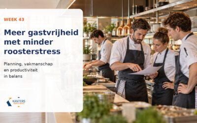 Meer gastvrijheid met minder roosterstress